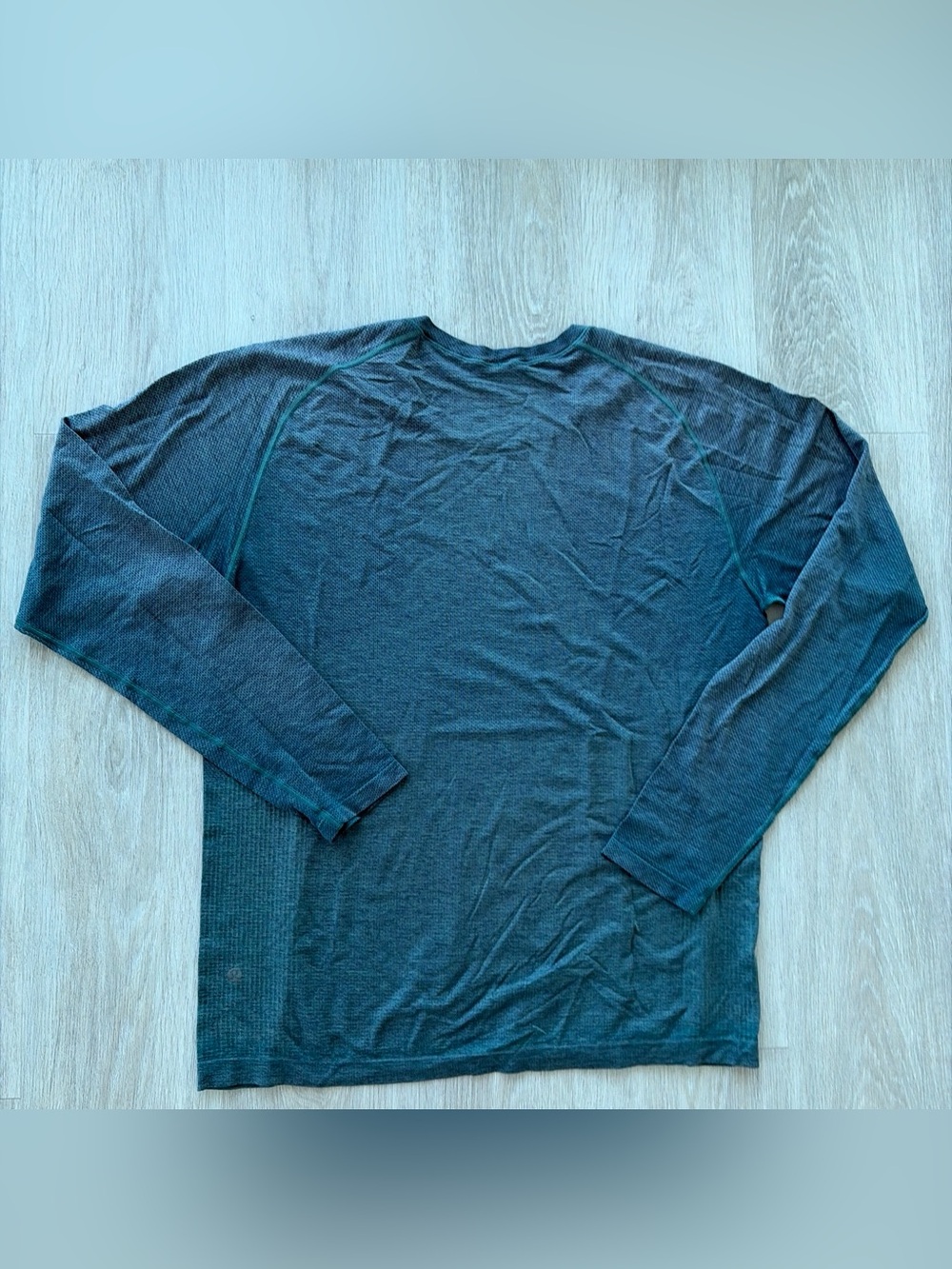 Lululemon Metal Vent Tech Long Sleeve Blue Green Men’s XL Running Gorpcore - Picture 4 of 7